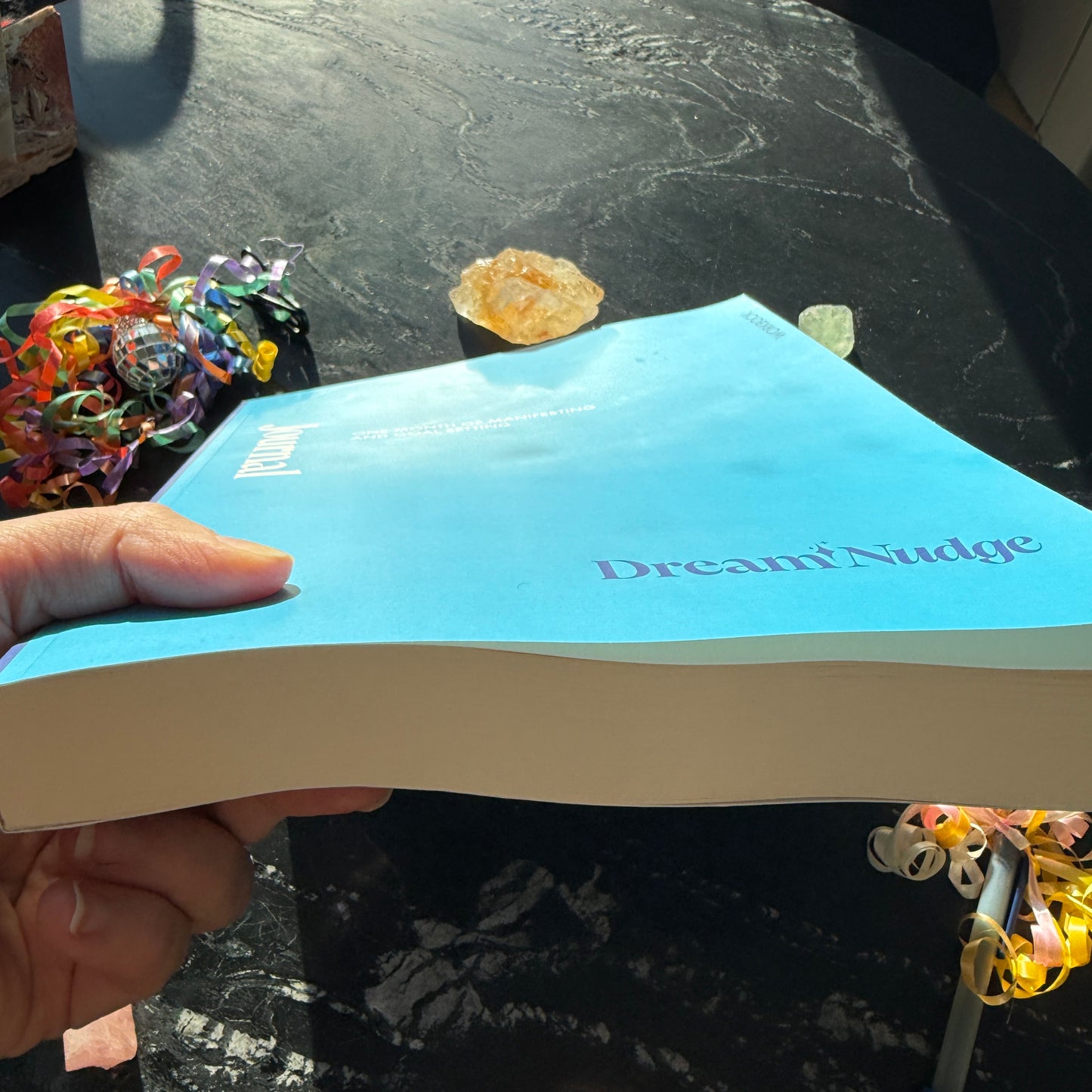 ADHD Goal Setting Journal | 31-Day Guided Journal for Creatives & Neurodivergent Minds | DreamLine Goal Mapping | Physical Book