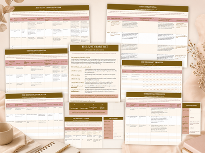 The Just Start Kit | The Google Sheet That Talks You Into Starting