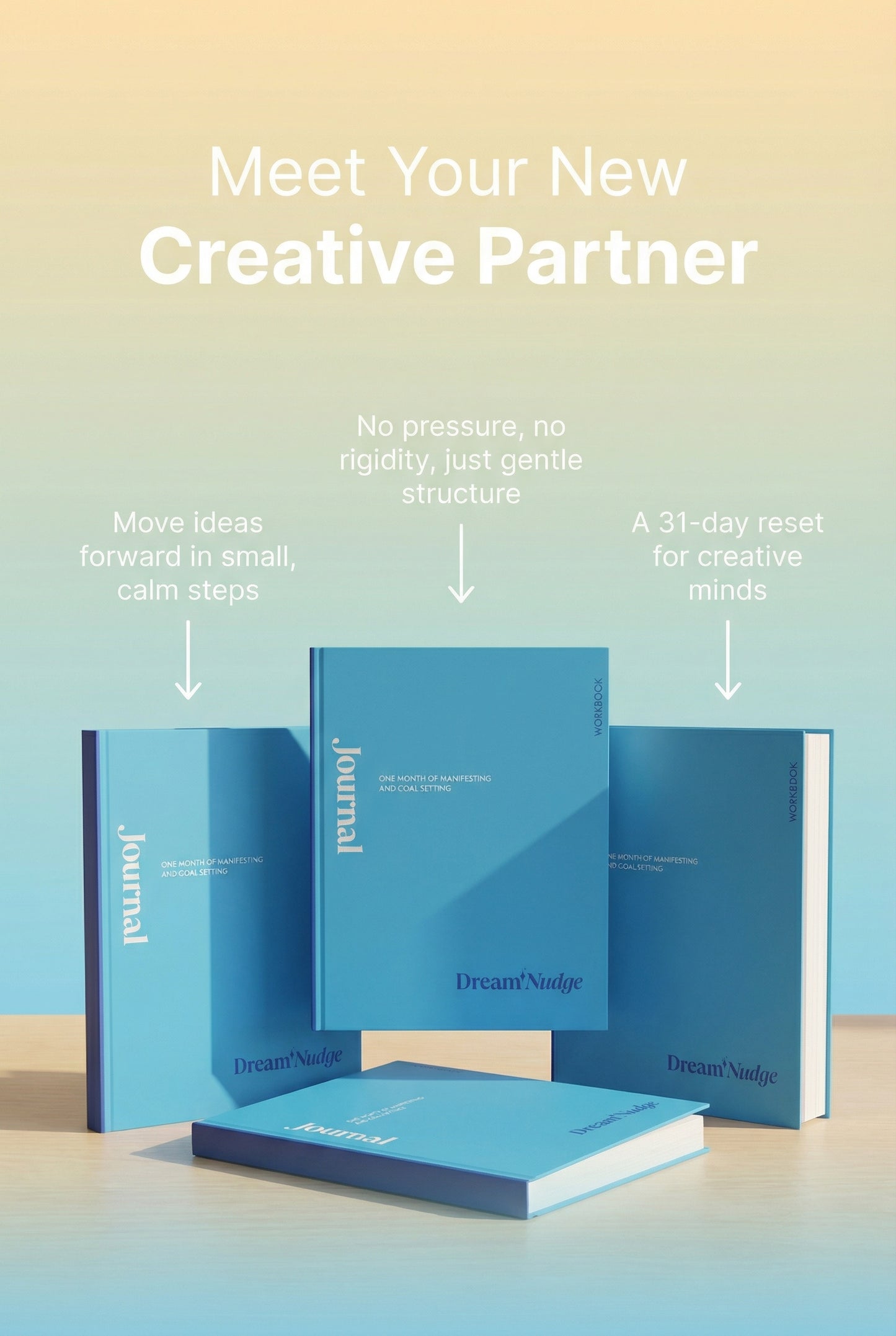 ADHD Goal Setting Journal | 31-Day Guided Journal for Creatives & Neurodivergent Minds | DreamLine Goal Mapping | Physical Book