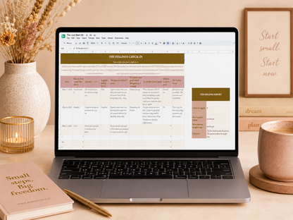 The Just Start Kit | The Google Sheet That Talks You Into Starting