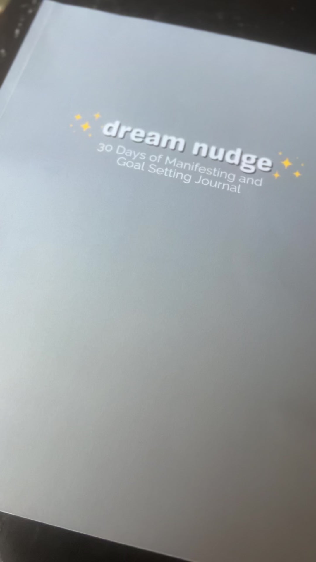 what's inside the book! dream nudge
